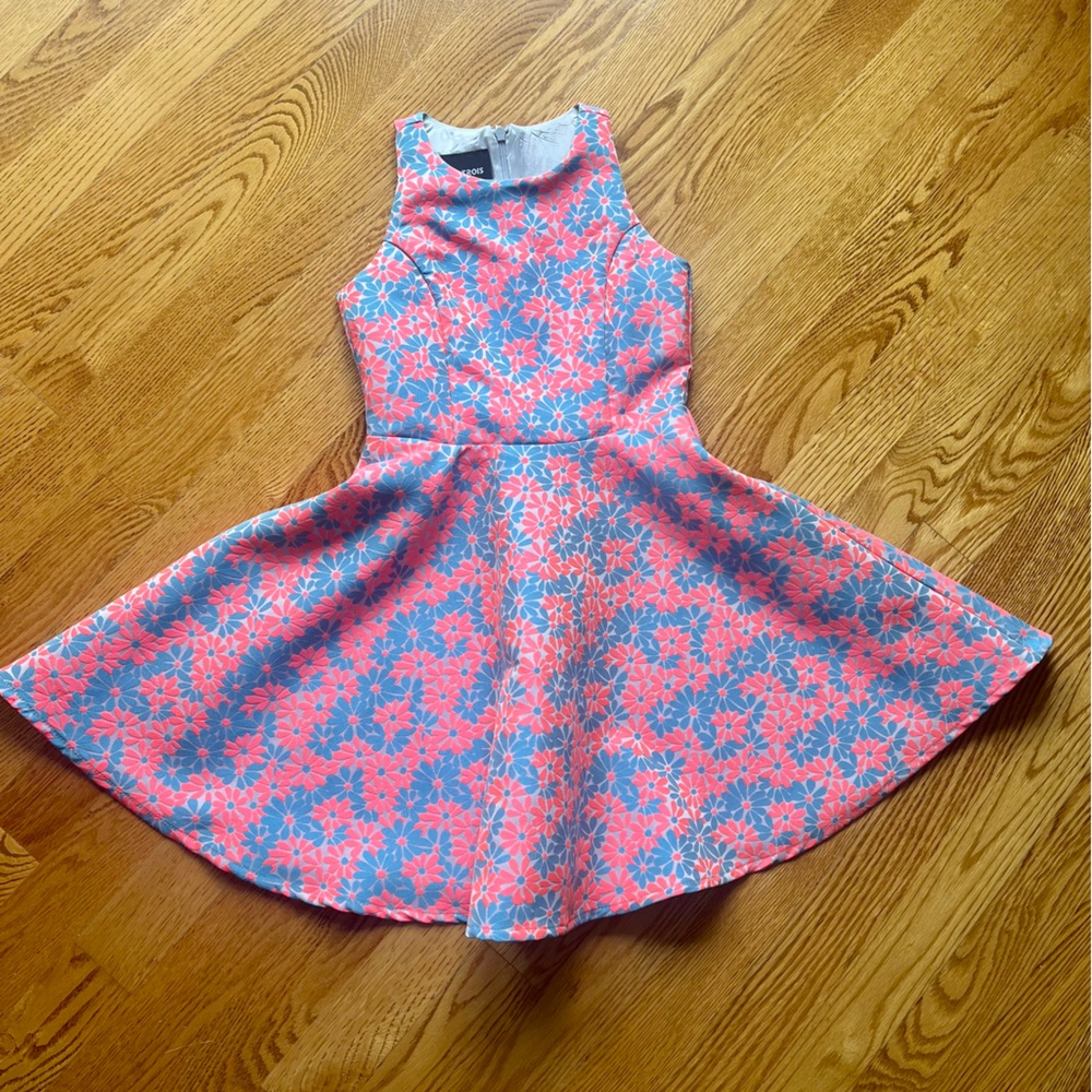 Designer Girls Floral Dress Size 7